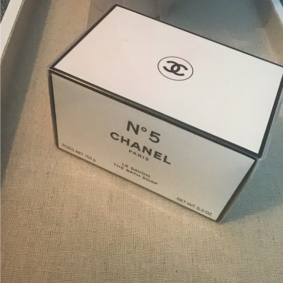CHANEL N’5  White and Black Boxed Soap.Brand New still wrap . - Picture 1 of 5